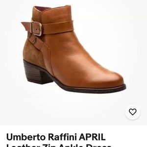 UMBERTO RAFFINI, leather  size38,tan , honey  🍯 color